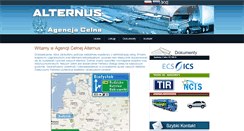 Desktop Screenshot of agencjacelna-alternus.pl